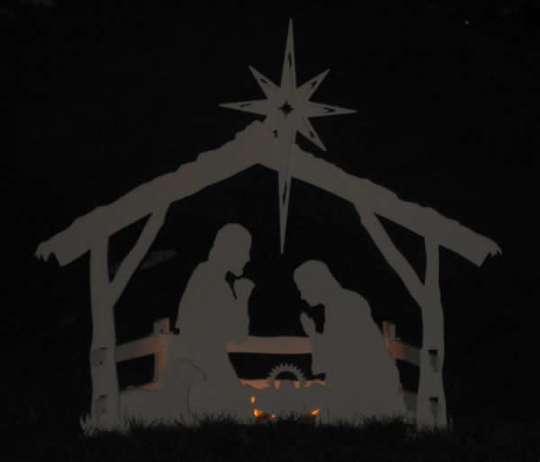 Nativity in the dark